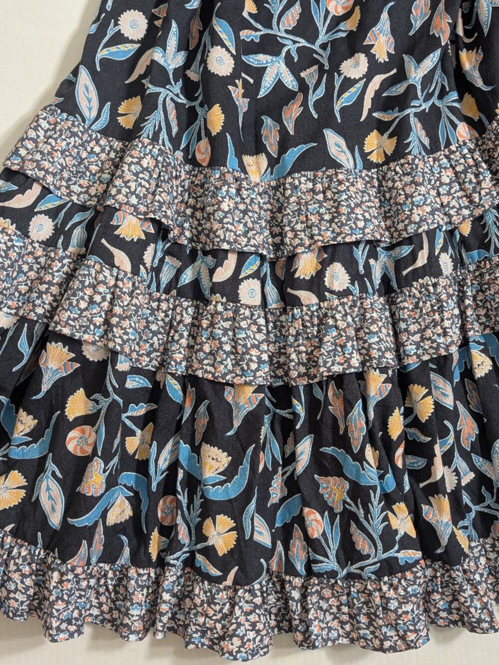 Universal Thread Floral Ruffle Maxi Dress Size S - Picture 11 of 16